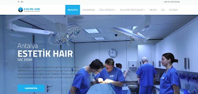 Estetik Hair / Antalya Saç Ekimi klinik görünümü