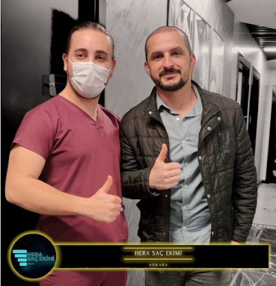 Hera saç ekimi klinik görünümü