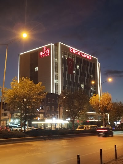 Hayat Hastanesi Saç Ekim Merkezi klinik görünümü